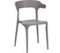 Стул Tetchair ton (mod. pc36) пластик, 49,5x50x75,5 см, dark-grey (темно-cерый), комплект 4 шт. 15537 20163 1