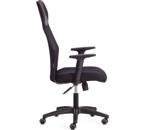 Кресло Tetchair Practic PLT ткань/кож/зам, черный, tw-11 / w-11 / 36-6 20536