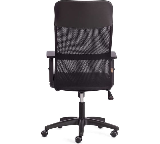 Кресло Tetchair Practic PLT ткань/кож/зам, черный, tw-11 / w-11 / 36-6 20536
