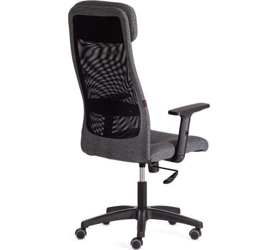 Кресло Tetchair Profit PLT ткань, серый/черный, 207/w-11 20614