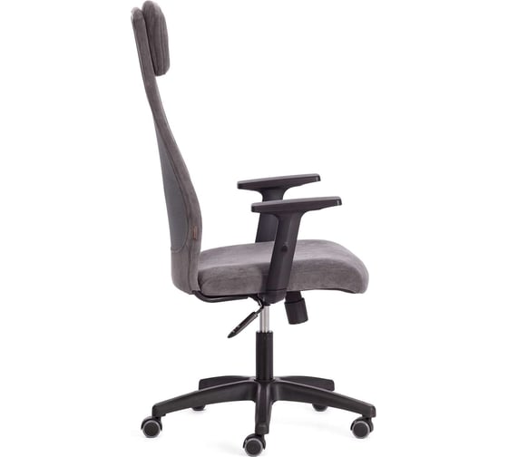 Кресло Tetchair Profit PLT флок/ткань, серый, 29/w-12 20537