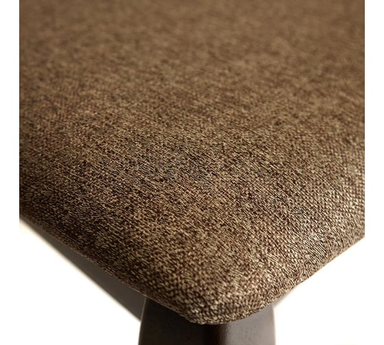 Стул Tetchair Андромеда/ Andromeda дерево гевея, 47x55,5x107 см, cappuchino, ткань коричневая s 168-7, комплект 2 шт. 12895