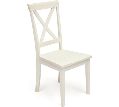 Стул Tetchair Golfi (гольфи) комплект 2 шт., дерево гевея/мдф, 44x54x95, pure white (402) 13548