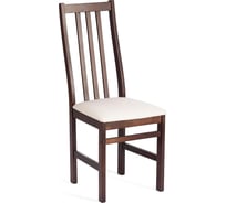 Стул Tetchair Sweden комплект стульев 2 шт., многослойная фанера, 41x40x99 см, cappuchino, ткань бежевая (81/10), разобранный 20016