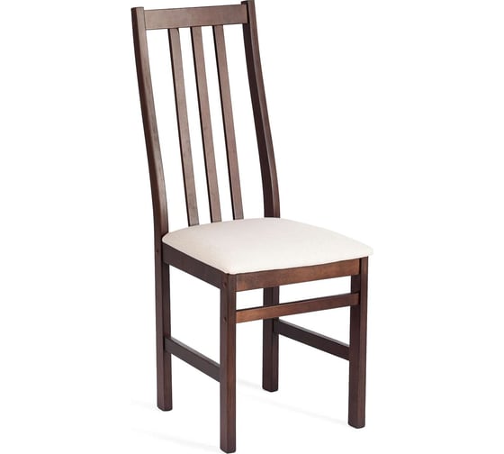 Стул Tetchair Sweden комплект стульев 2 шт., многослойная фанера, 41x40x99 см, cappuchino, ткань бежевая (81/10), разобранный 20016