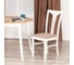 Стул Tetchair Гермес/ Hermes комплект 2 шт., дерево гевея, 43x49x94 см, ivory white, ткань серая (tm-164) 20121 2