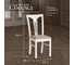 Стул Tetchair Гермес/ Hermes комплект 2 шт., дерево гевея, 43x49x94 см, ivory white, ткань серая (tm-164) 20121 9