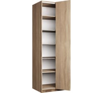 Шкаф Е1 Локер 2-х дверный Гармошка с системой Push to Move/правый 34459-3