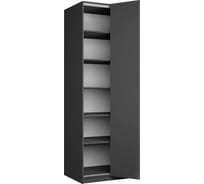 Шкаф Е1 Локер 2-х дверный Гармошка с системой Push to Move/правый 801-9