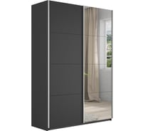 Шкаф Е1 Прайм 2-х дверный ЛДСП, зеркало 25164-7