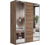 Шкаф Е1 Прайм 3-х дверный зеркало, ЛДСП 25164-4