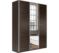 Шкаф Е1 Прайм 3-х дверный Комби ДСП/зеркало 25199-3