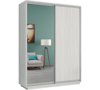 Шкаф Е1 Широкий Экспресс 2-х дверный зеркало, ЛДСП 34665-29