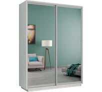 Шкаф Е1 Экспресс 2-х дверный зеркало 20910-9