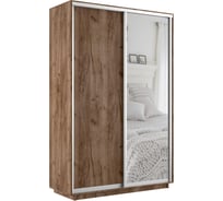 Шкаф Е1 Экспресс 2-х дверный ЛДСП, зеркало 608-30