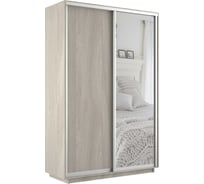 Шкаф Е1 Экспресс 2-х дверный ЛДСП, зеркало 606-4