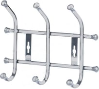 Настенная вешалка НИКА ВНТ3 Nika ВНТ3/МС матовый серый