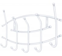 Настенная вешалка НИКА ВНТ3 Nika ВНТ3/МБ матовый белый