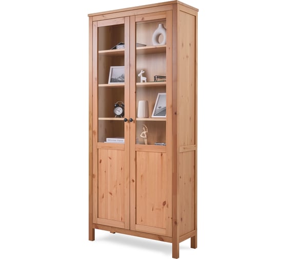Шкаф Лузалес КЫМÖР 3 ящика, 90х198х37, светло-коричневый 5030900104