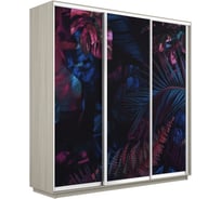 Шкаф Е1 Экспресс 3-х дверный Фото №1004 Джунгли темные 693-32