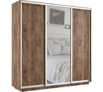 Шкаф Е1 Экспресс 3-х дверный ЛДСП, зеркало 594-32