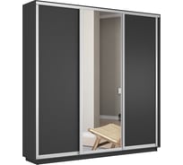 Шкаф Е1 Экспресс 3-х дверный ЛДСП, зеркало 607-46
