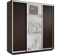 Шкаф Е1 Экспресс 3-х дверный ЛДСП, зеркало 607-1