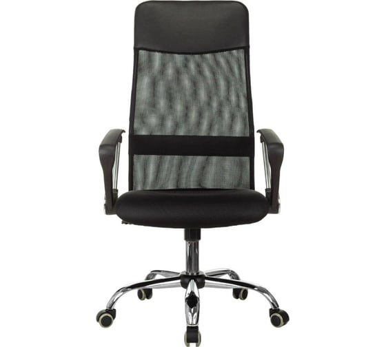 Кресло Easy Chair vb-508 ttw сетка, ткань,кожзам, черный хром 1909689