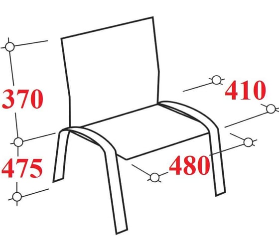 Стул Easy Chair ко rioизо искусственная кожа, черная, гладкая 201, каркас под хром 1905633