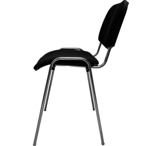 Стул Easy Chair ко rioизо ткань, черный 101, каркас под хром 1905631