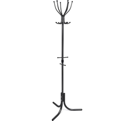 Вешалка напольная Nika Комфорт 6 ВК6 ВК6/Ч черный