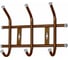 Вешалка настенная Nika 3 крючка ВНТ3/Ч ВНТ3/Ч черный 5