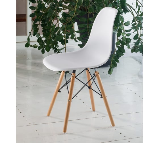 Стул LEON GROUP eames dsw, белый, 1 шт LEON1801-WH1