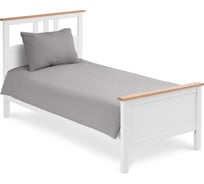 Кровать Лузалес КЫМÖР 90x200 белый/светло-коричневый 5031310111