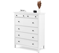 Комод Лузалес КЫМÖР 6 ящиков 108х131х50 белый 5031020403