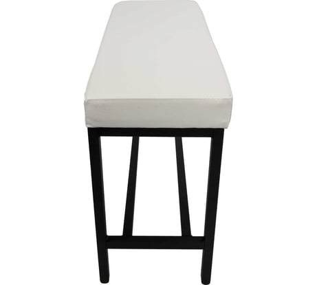 Банкетка MODULE`S TYLE Loft белый полимер / черный мат ВИ0090