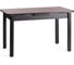 Стол Tetchair Aligery лдсп/hpl/опора-массив березы, 130x75+30x75 см, дуб вотан/черный 20605 1