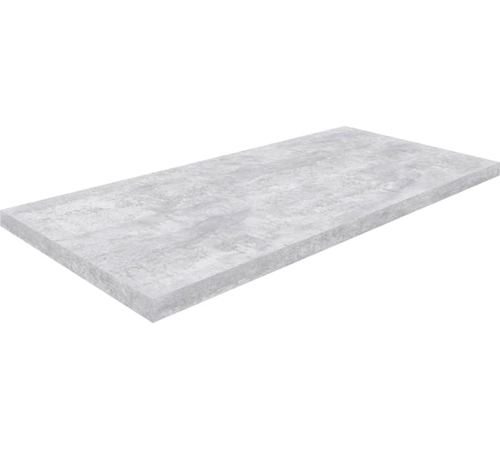 Столешница Alternative Сп wr бетон светлый 9631 ре/pe 1200x600x38, кромка бетон светлый 1/1/1/1 00000043319