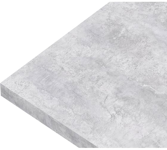 Столешница Alternative Сп wr бетон светлый 9631 ре/pe 1200x600x38, кромка бетон светлый 1/1/1/1 00000043319
