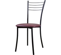 Стул MODULE`S TYLE Бистро lite бордо/ черный глн ВИ0016