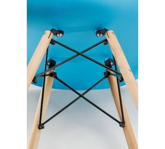 Стул LEON GROUP eames dsw, голубой, 1 шт LEON1801-BLU1