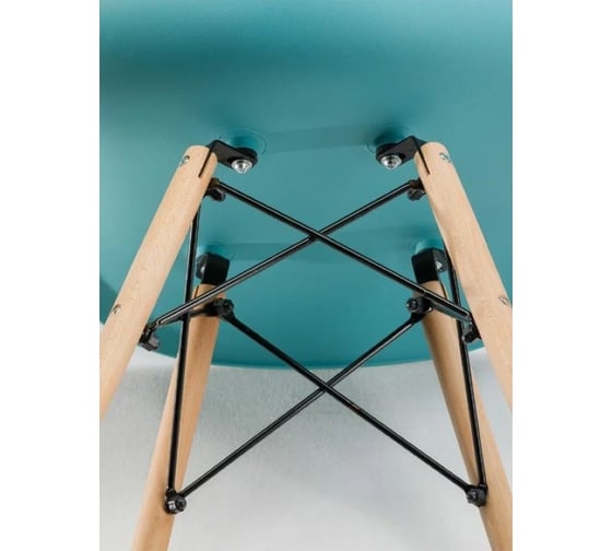 Стул LEON GROUP eames dsw, бирюзовый, 1 шт LEON1801-TU1