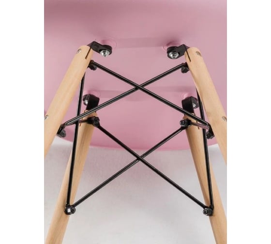 Стул LEON GROUP eames dsw, розовый, 1 шт LEON1801-PIN1