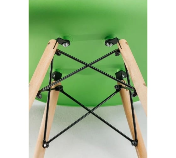 Стул LEON GROUP eames dsw, салатовый (светло-зеленый), 1 шт LEON1801-GREEN1