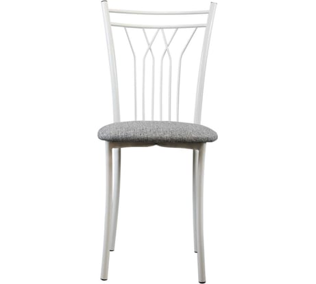 Стул MODULE`S TYLE Акапелла, рогожка серый/белый глянцевый ВИ0047