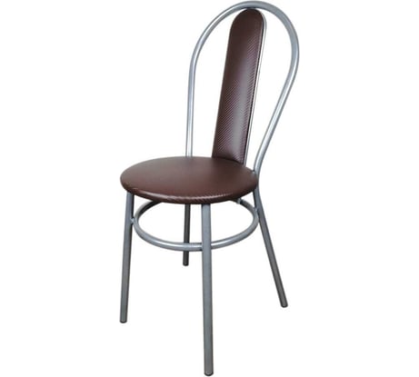 Стул MODULE`S TYLE Венеция эконом, шоколад полимер/хром ВИ0021