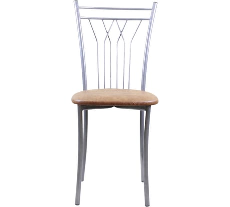 Стул MODULE`S TYLE Акапелла рыже-коричневый / хром ВИ0048