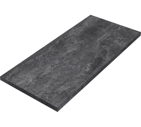 Столешница Alternative Сп wr бетон темный 9632 ре/pe 1200x600x38, кромка бетон темный 1/1/1/1 00000043322