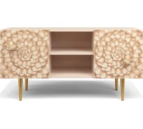 Тумба под ТВ BOGACHO терра стайл бежевого цвета 11694/бежевый