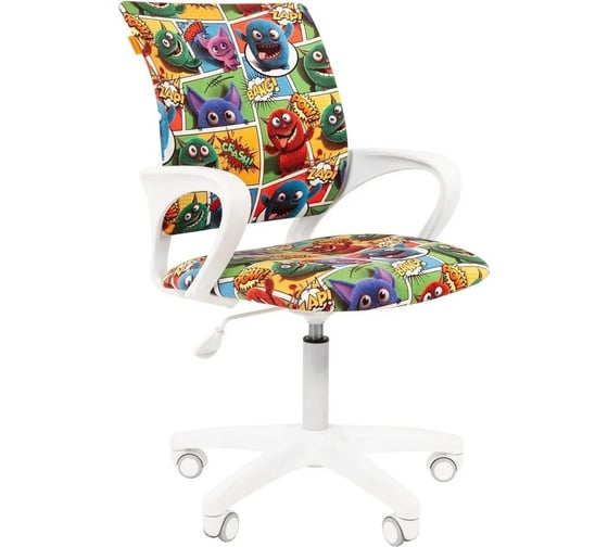 Кресло CHAIRMAN Kids 103 ткань монстры LT 00-07122081